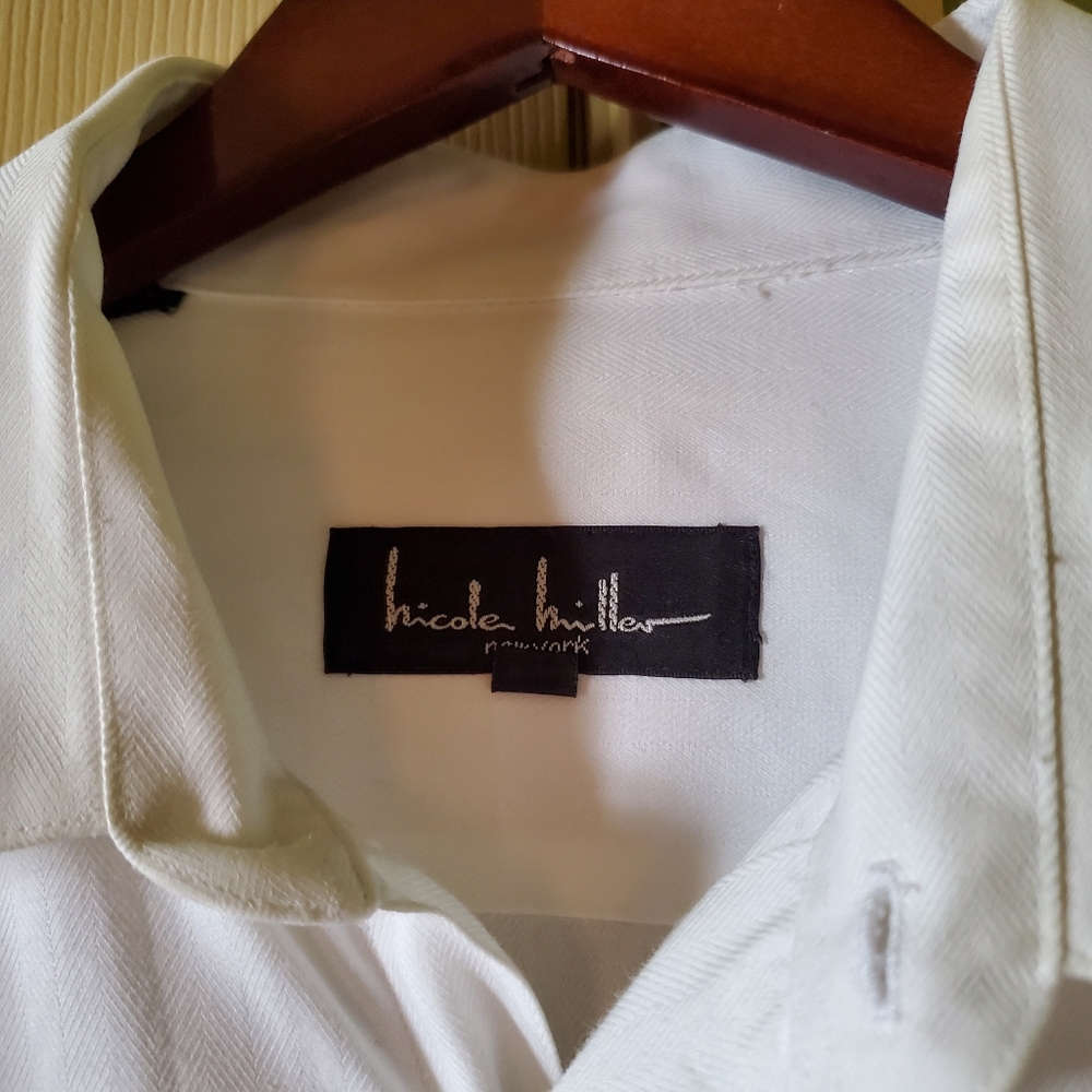 White Button Shirt
